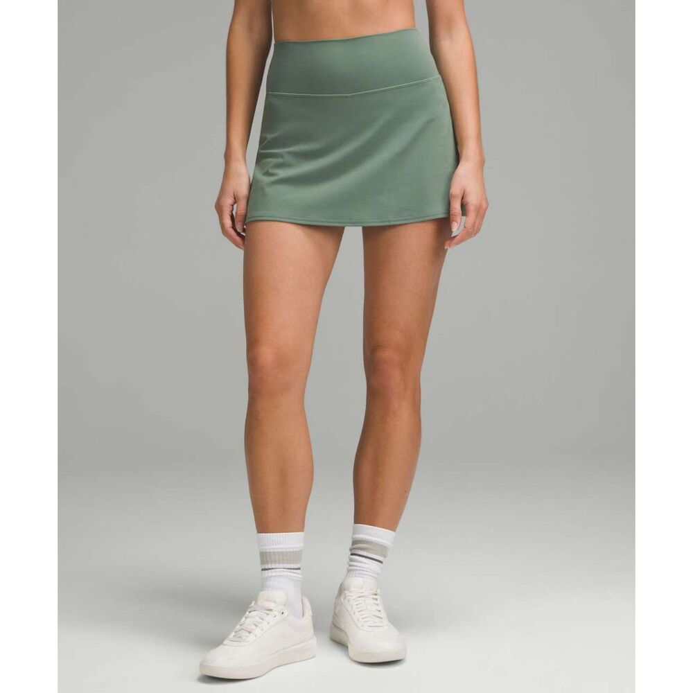 Lululemon Athletica Grey Eucalyptus Align High-Rise Skirt Women's Size 4